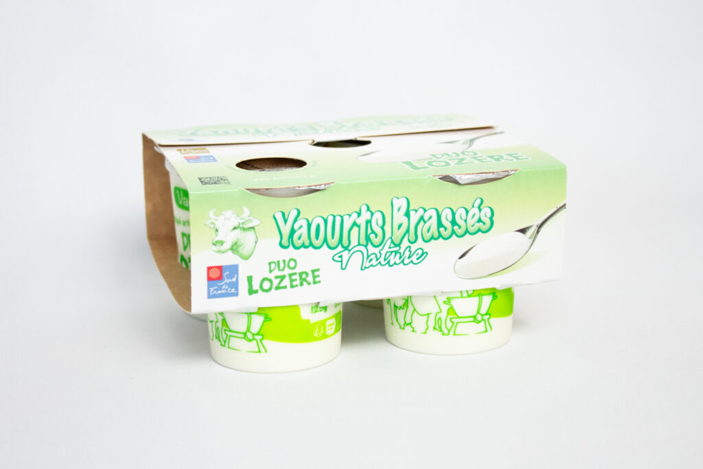 Duo Lozère - Yaourt Vache Brassé Nature