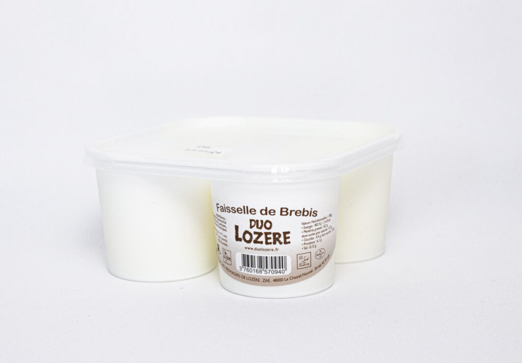 Duo Lozère - Faisselles au lait de brebis