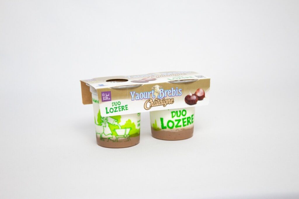 Yaourt Brebis Châtaigne - Duo Lozère