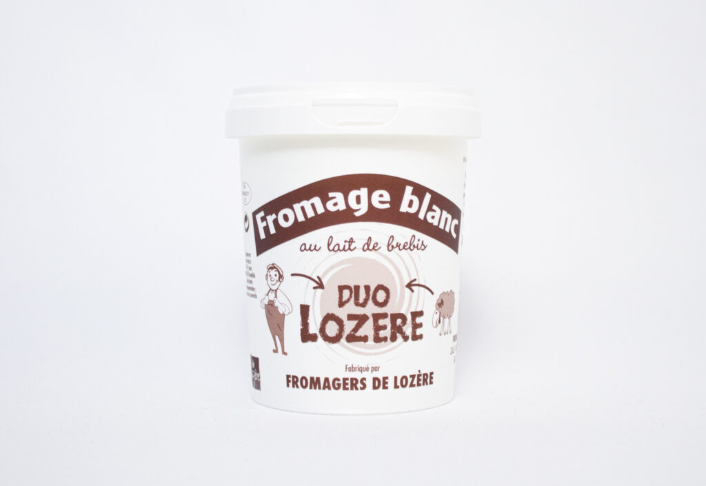 Duo Lozère - Fromage Blanc au lait de brebis