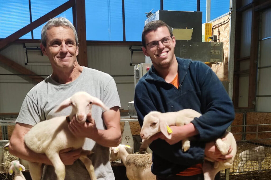 Eleveur de brebis en Lozère