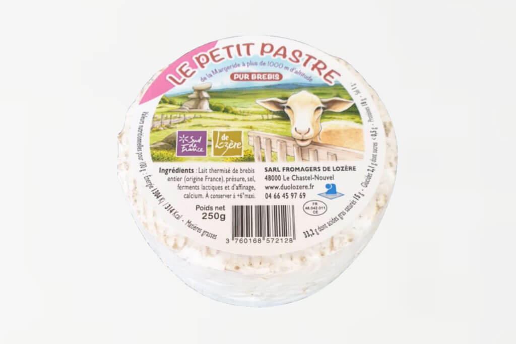 Fromage Petit Pastre - Lozère
